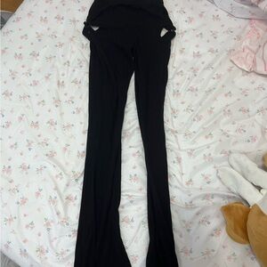 Whitefox Ribbed Cut out Pants Size XS